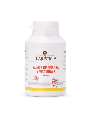 Aceite De Onagra + Vit. E 275 Perlas de Ana Maria Lajusticia