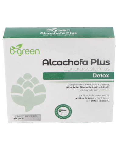Alcachofa Plus 12 Viales B.Green (Lab. Lebudit)
