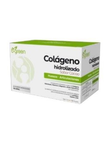 Colageno Hidrolizado Cacao  30 Sobres B.Green (Lab. Lebudit)