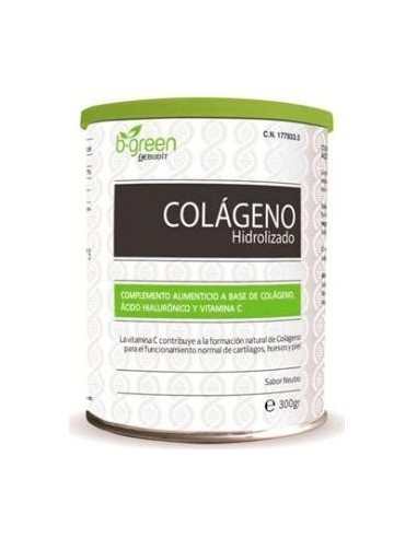 Colageno Hidrolizado 300 Gramos B.Green (Lab. Lebudit)