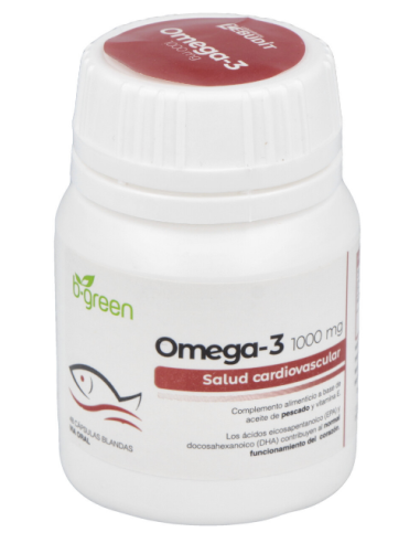 Omega-3 48 Cápsulas  B.Green (Lab. Lebudit)