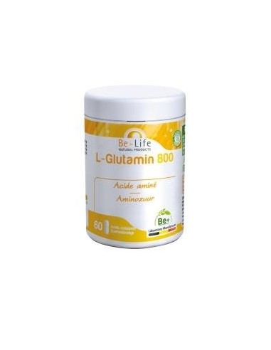 L-Glutamina 800 Mg. 60Cap. de Be-Life