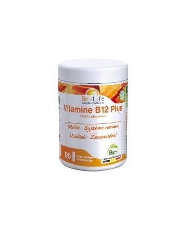 Vitamina B12 Plus 90Cap. de Be-Life
