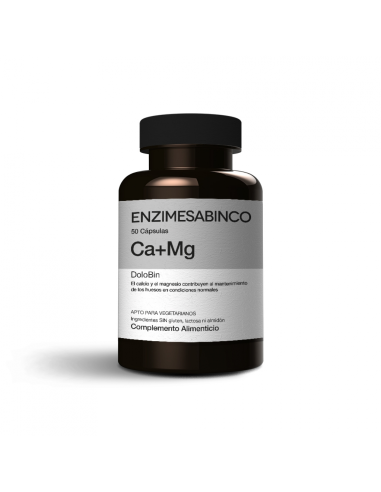 Dolobin Ca+Mg 50 capsulas de Enzime - Sabinco