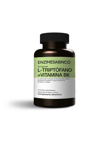 Triptofano Con Vit. B6 45 capsulas de Enzime - Sabinco