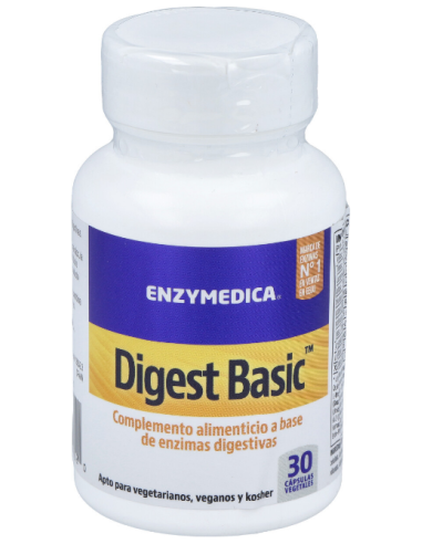 Digest Basic 30 Vcaps de Enzymedica