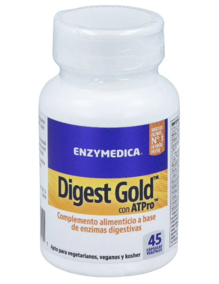 Digest Gold Con Atpro 45 Vcaps De Enzymedica