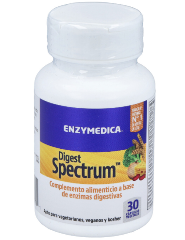 Digest Spectrum 30 Vcaps de Enzymedica