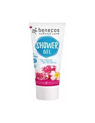 Gel De Baño Granada Y Rosa 200 Mililitros Vegano Benecos