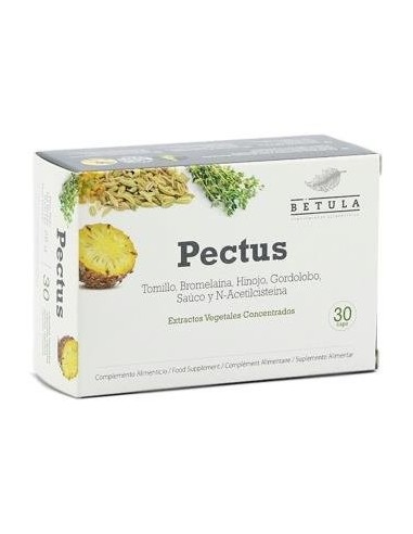 Pectus 30 Cápsulas  Betula