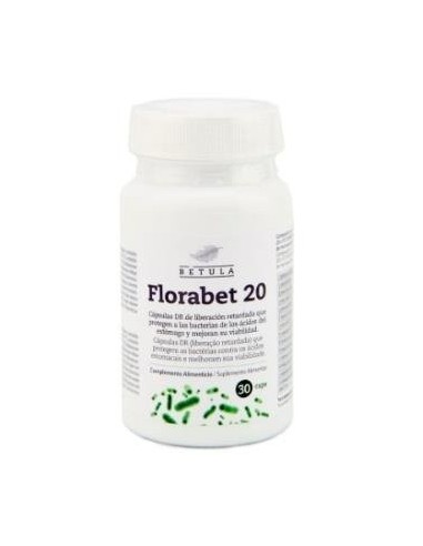 Florabet 20 30 Cápsulas  Betula