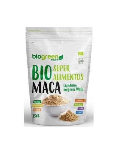 Bio Maca Superalimento 250 Gramos Biogreen