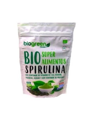 Bio Spirulina Superalimento 125 Gramos Biogreen