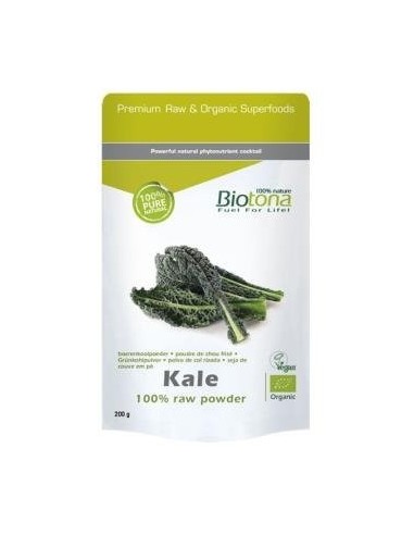 Kale Raw Col Rizada 120Gr. Bio de Biotona