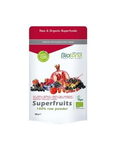 Superfruits Raw 200Gr. Bio de Biotona