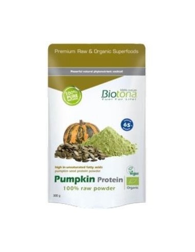Pumpkin Protein Raw Proteina De Calabaza 300Gr Bio de Bioton