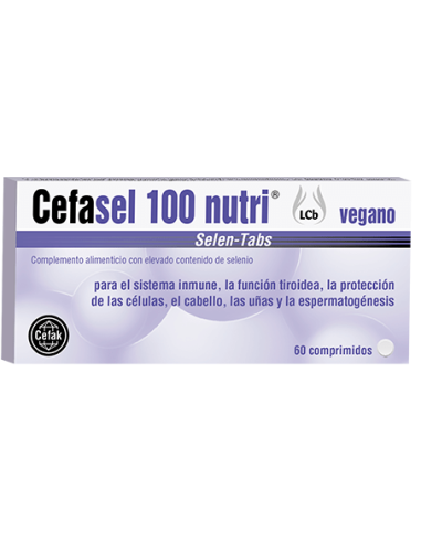 Cefasel 100Nutri 60 comprimidos de Cefak