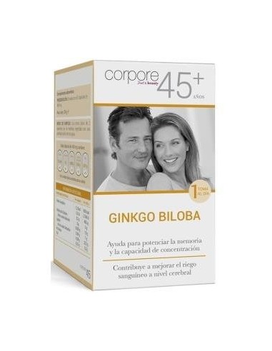 Corpore Diet 45+ Memoria Ginkgo Biloba 60 capsulas de Corpore Diet