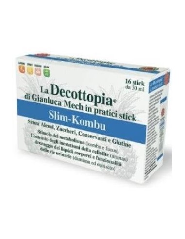 Decopocket Slim Kombu Stevia 16X30 Ml