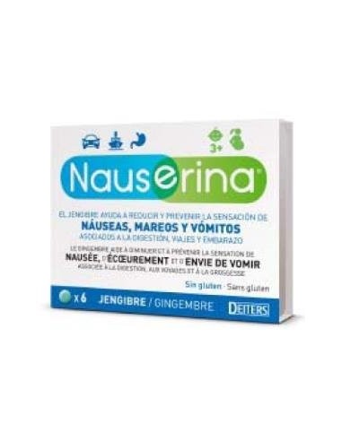 Nauserina 6 Comprimidos Deiters