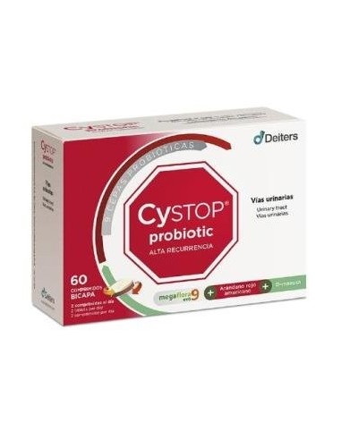Cystop Probiotic Alta Recurrencia 60 Comprimidos Deiters
