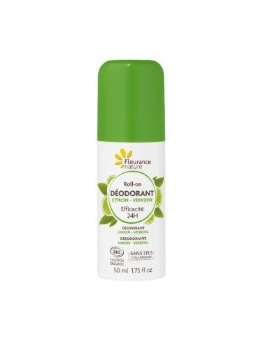 Desodorante Limon-Verbena Roll-On 50Ml. Vegan de Fleurance N