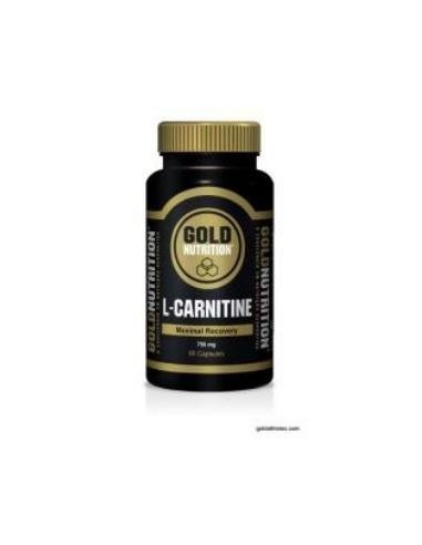 L-Carnitina 750Mg. 60 capsulas de Gold Nutrition