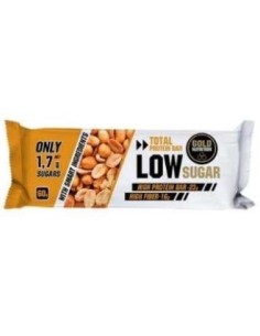 Total Protein Low Sugar Bar Crunchy Peanut 10U de Gold Nutrition