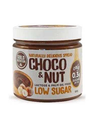 Choco-Nut Crema Para Untar 180 gramos de Gold Nutrition