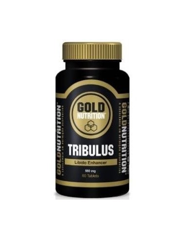Tribulus 550Mg. 60 comprimidos de Gold Nutrition