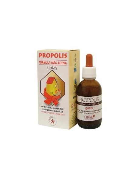 Propolis Sin Alcohol Adultos 50 Mililitros Gricar