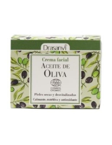 Crema Facial Aceite Oliva Ecocert Bio 50Ml Drasanvi
