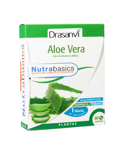 Aloe Vera 60 Comprimidos Nutrabasicos Drasanvi