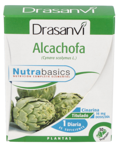 Alcachofa 30 capsulas  Nutrabasicos Drasanvi