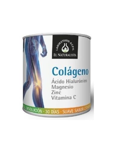 Colageno+Ac. Hialuronico+Mg+Zn+Vit. C 390 Gramos El Naturalista
