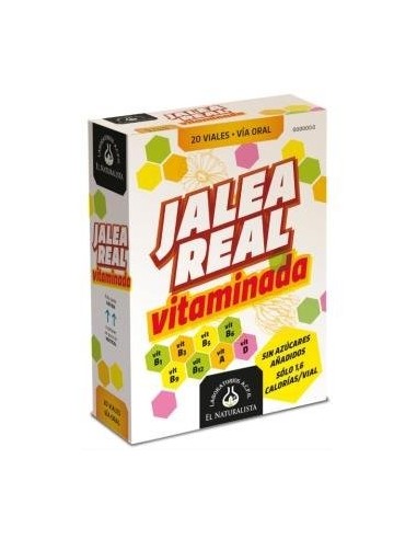 Jalea Real Vitaminada 20 Ampollas El Naturalista