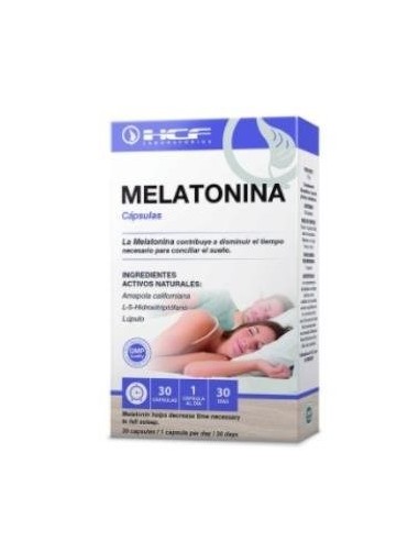 Melatonina 30 Cápsulas  Hcf