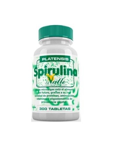 Espirulina, 200 comprimidos de 400mg. (50 días)