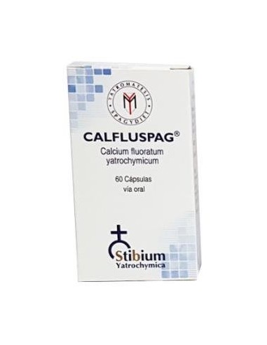 Calfluspag Calcium Fluoratum 60 Cápsulas  Heliosar