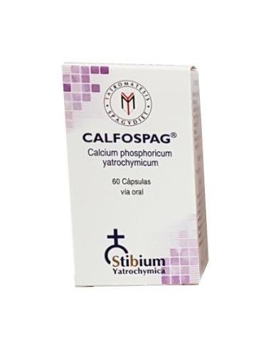 Calfospag Calcium Phosphoricum 60 Cápsulas  Heliosar