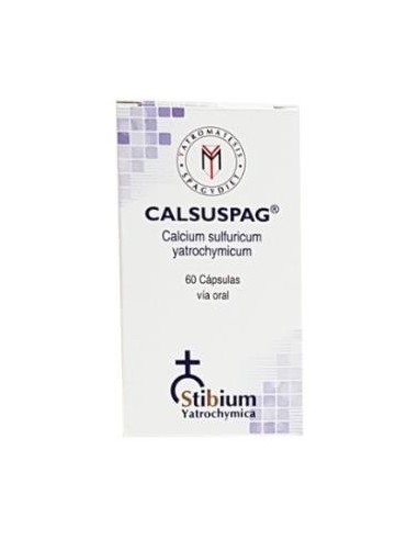 Calsuspag Calcium Sulfuricum 60 Cápsulas  Heliosar