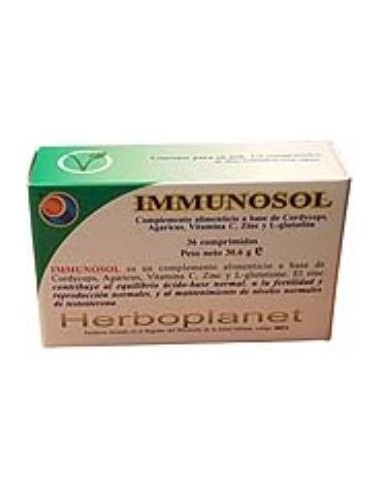Immunosol  30,6 G  36 Comprimidos  Blister de Herboplanet