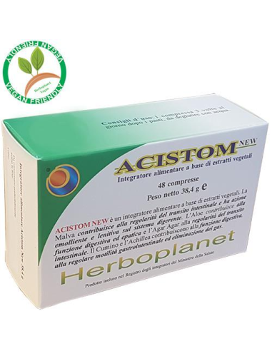 Acistom  New  38,4 G  48 Comprimidos  Blister de Herboplanet