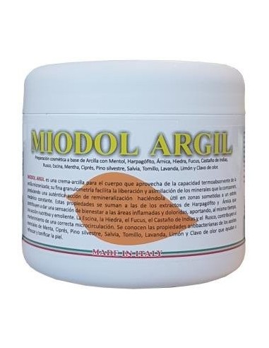 Miodol Argil  Crema-Arcilla, 500 Ml de Herboplanet