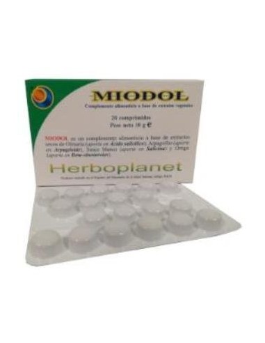 Miodol 10 G, 20 Comprimidos Blister de Herboplanet