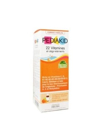Pediakid 22 Vitaminas-Oligoelementos Jarabe 250 Mililitros Ineldea