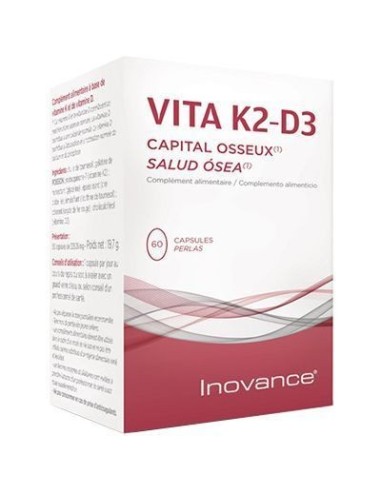 Vita K2+D3 60 Perlas Inovance