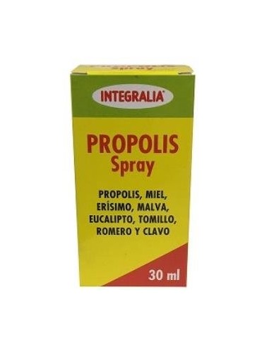 Propolis Spray Con Erisimo 30 Ml de Integralia.