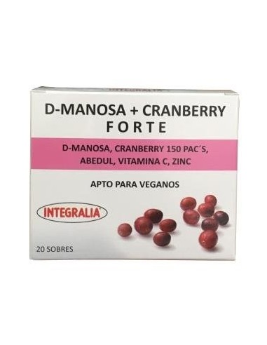 D-Manosa + Cranberry Forte de Integralia.