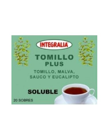 Tomillo Plus Soluble 20 Sobres de Integralia.